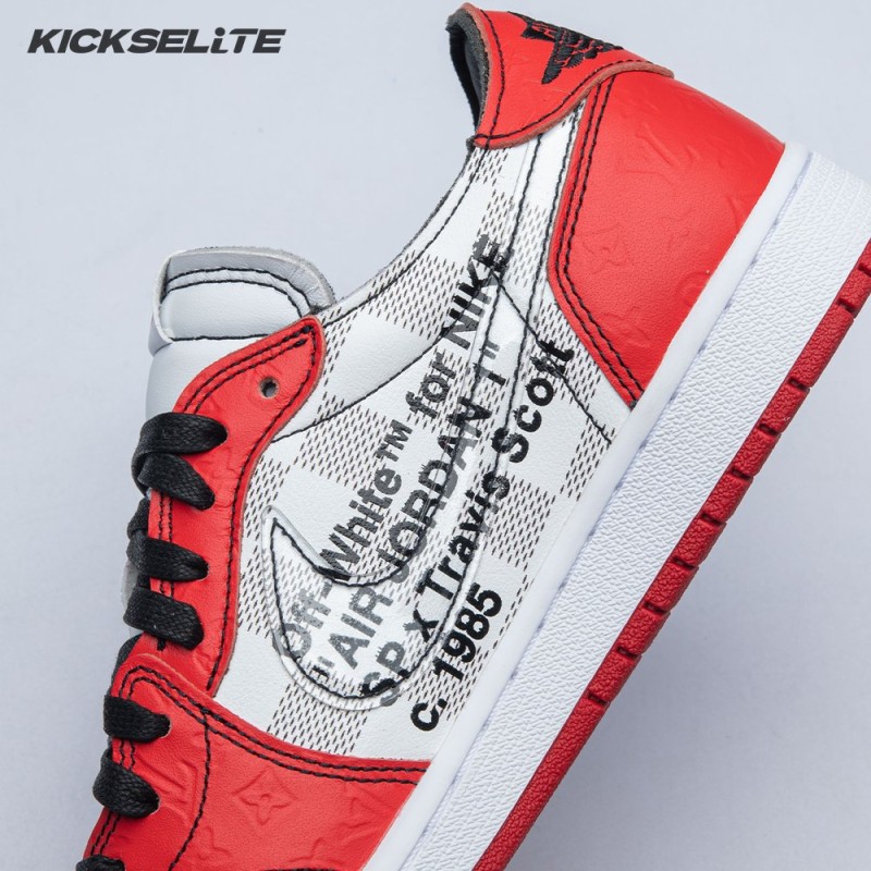 VL X Air Jordan 1 Low Off White DZ2403-006 Unisex