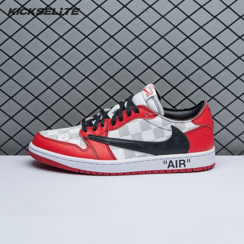 VL X Air Jordan 1 Low Off White DZ2403-006 Unisex