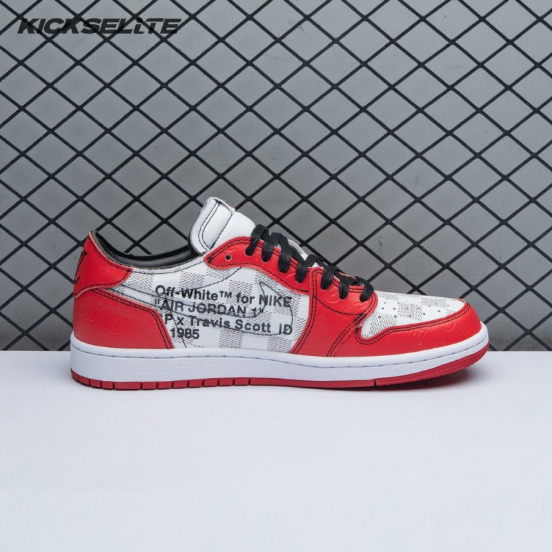 VL X Air Jordan 1 Low Off White DZ2403-006 Unisex