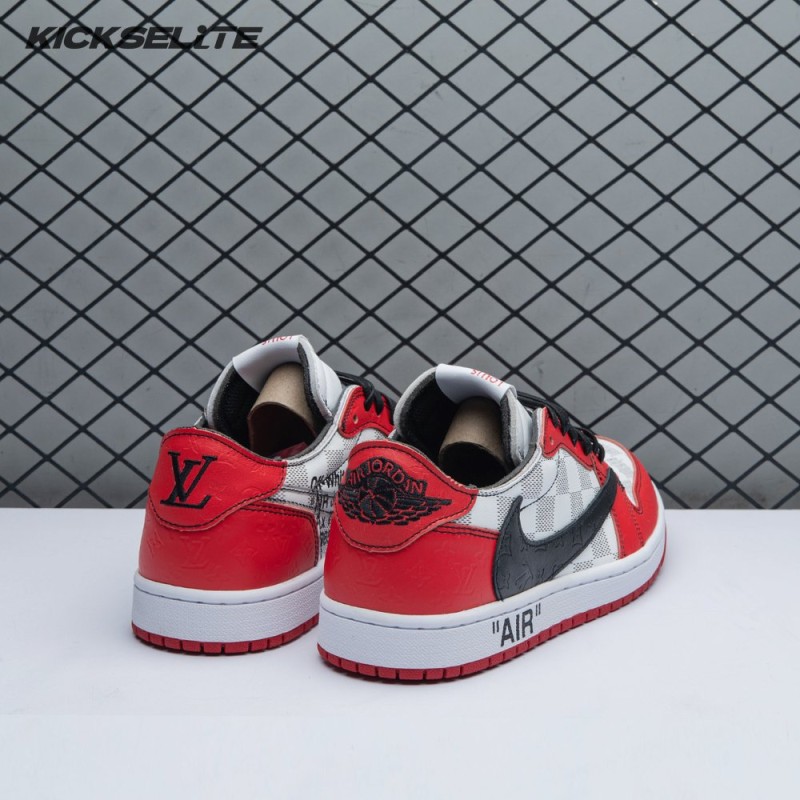 VL X Air Jordan 1 Low Off White DZ2403-006 Unisex