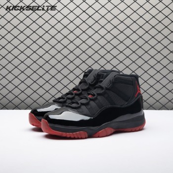 Air Jordan 11 Black Red 378037-326 Men's