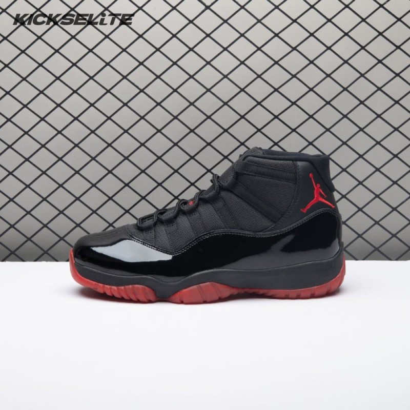 Air Jordan 11 Black Red 378037-326 Men's Air Jordan 11 Black Red 378037-326 Men's