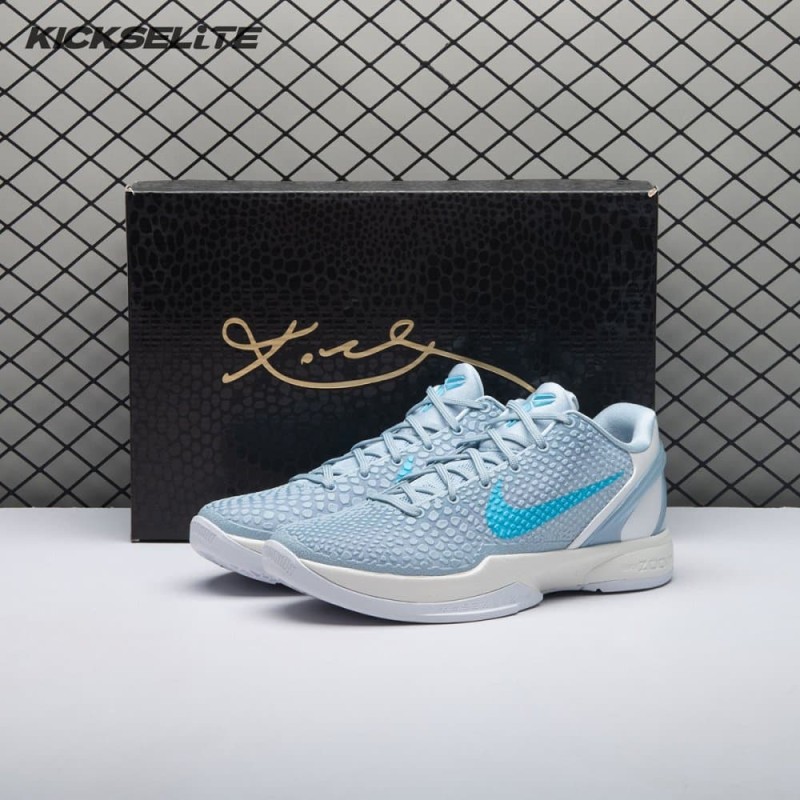 Nike Kobe 6 Protro Caitlin Clark Light Armory Blue IO3672-400 Men's Nike Kobe 6 Protro Caitlin Clark Light Armory Blue IO3672-400 Men's