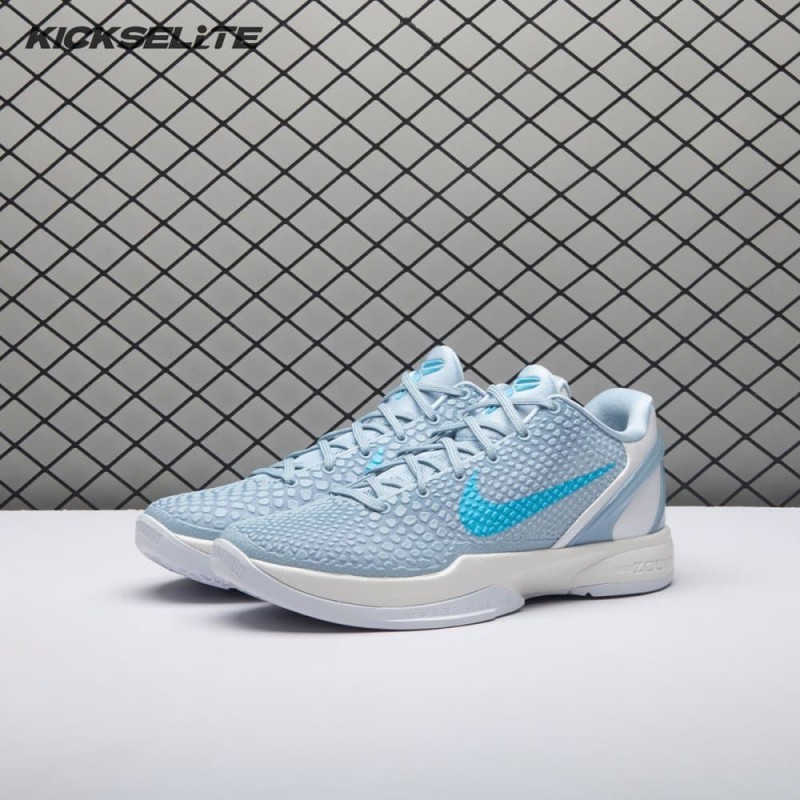 Nike Kobe 6 Protro Caitlin Clark Light Armory Blue IO3672-400 Men's Nike Kobe 6 Protro Caitlin Clark Light Armory Blue IO3672-400 Men's
