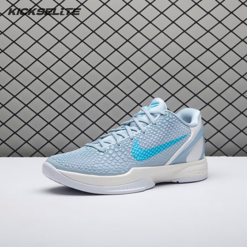 Nike Kobe 6 Protro Caitlin Clark Light Armory Blue IO3672-400 Men's Nike Kobe 6 Protro Caitlin Clark Light Armory Blue IO3672-400 Men's