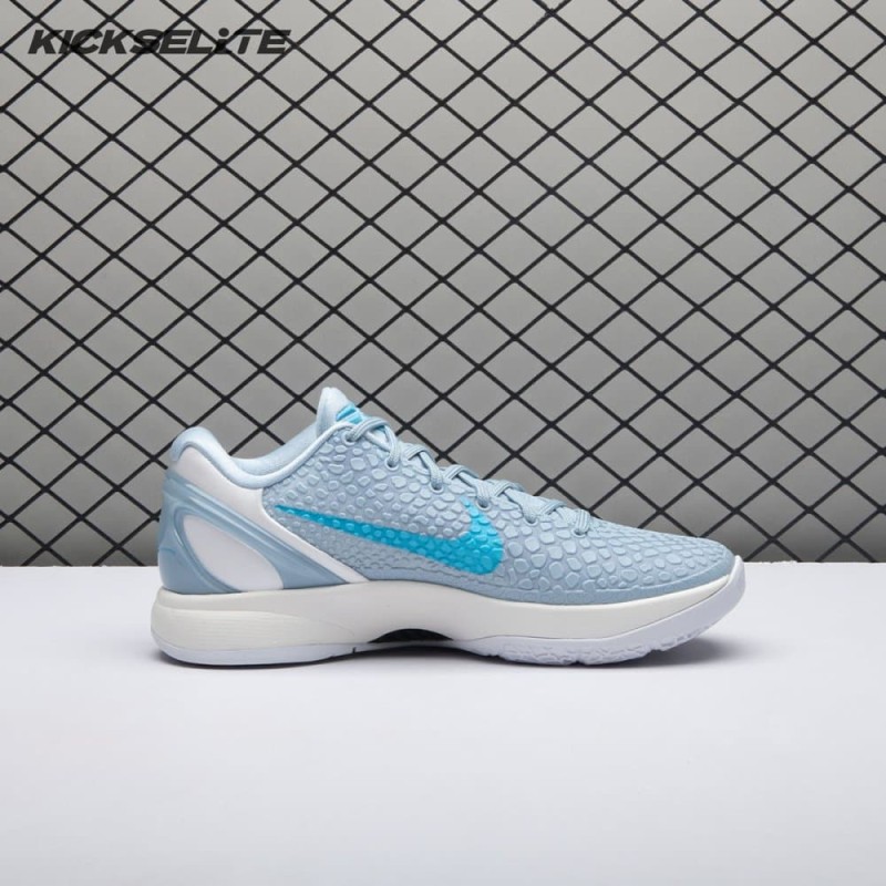 Nike Kobe 6 Protro Caitlin Clark Light Armory Blue IO3672-400 Men's Nike Kobe 6 Protro Caitlin Clark Light Armory Blue IO3672-400 Men's