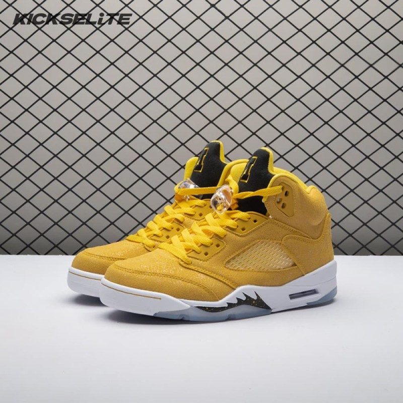 Jordan 5 Retro Michigan PE HQ7978-701 Men's Jordan 5 Retro Michigan PE HQ7978-701 Men's