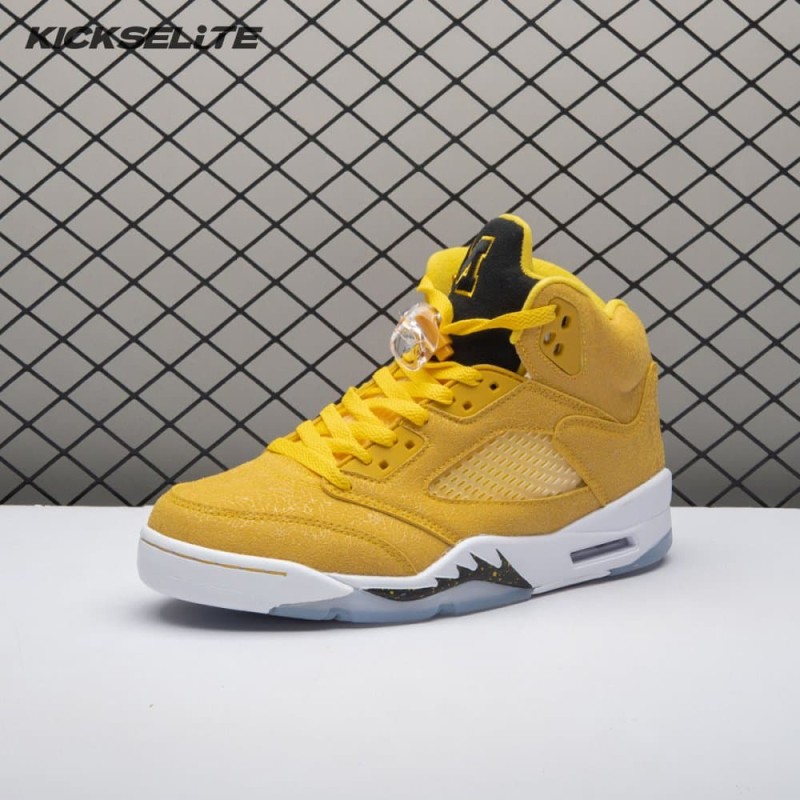 Jordan 5 Retro Michigan PE HQ7978-701 Men's Jordan 5 Retro Michigan PE HQ7978-701 Men's