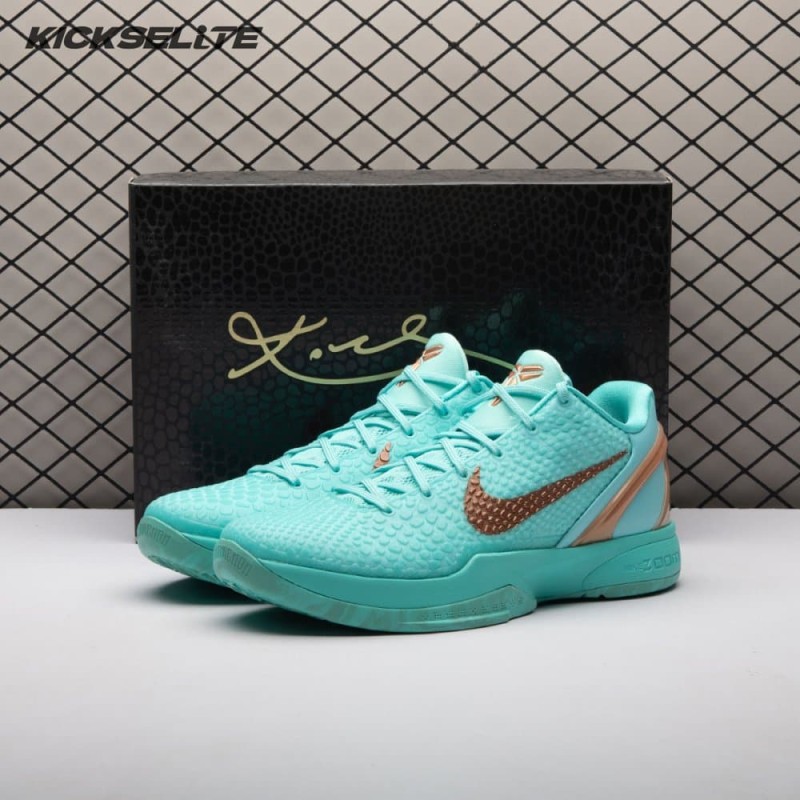 Jalen Brunson x Nike Kobe 6 Protro 'Statue of Liberty' IQ5774-300 Men's