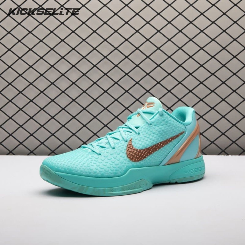 Jalen Brunson x Nike Kobe 6 Protro 'Statue of Liberty' IQ5774-300 Men's