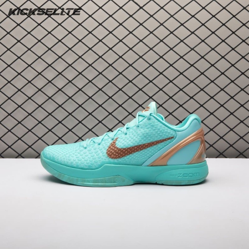Jalen Brunson x Nike Kobe 6 Protro 'Statue of Liberty' IQ5774-300 Men's