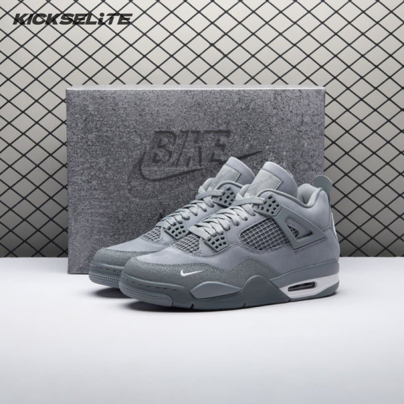Nigel Sylvester x Air Jordan 4 OG Brick by Brick Grey HF4340-002 Unisex