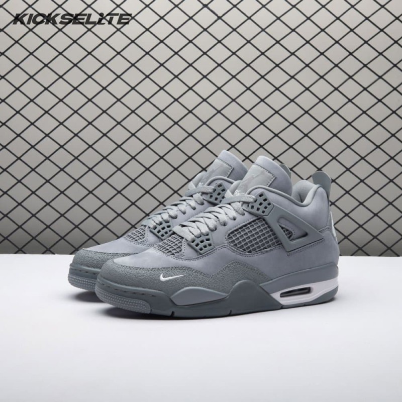 Nigel Sylvester x Air Jordan 4 OG Brick by Brick Grey HF4340-002 Unisex