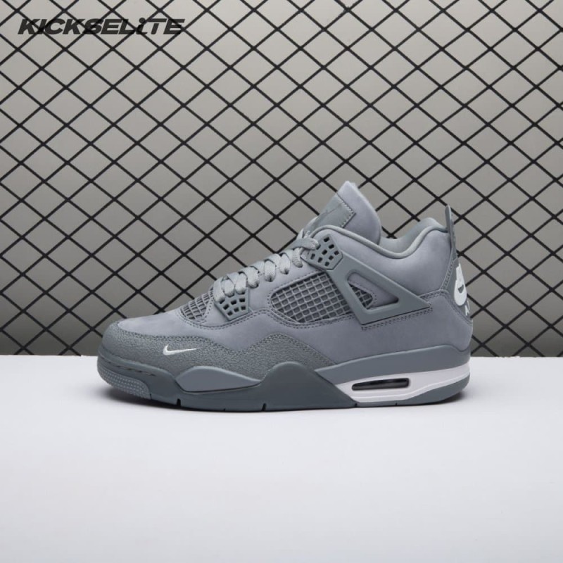 Nigel Sylvester x Air Jordan 4 OG Brick by Brick Grey HF4340-002 Unisex