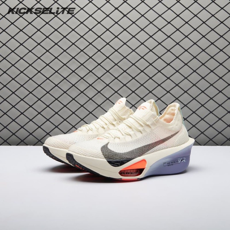Nike Air Zoom Alphafly Next% 3 Coconut Milk Dusty Amethyst Glacier Blue Off Noir FD8315-101 Unisex
