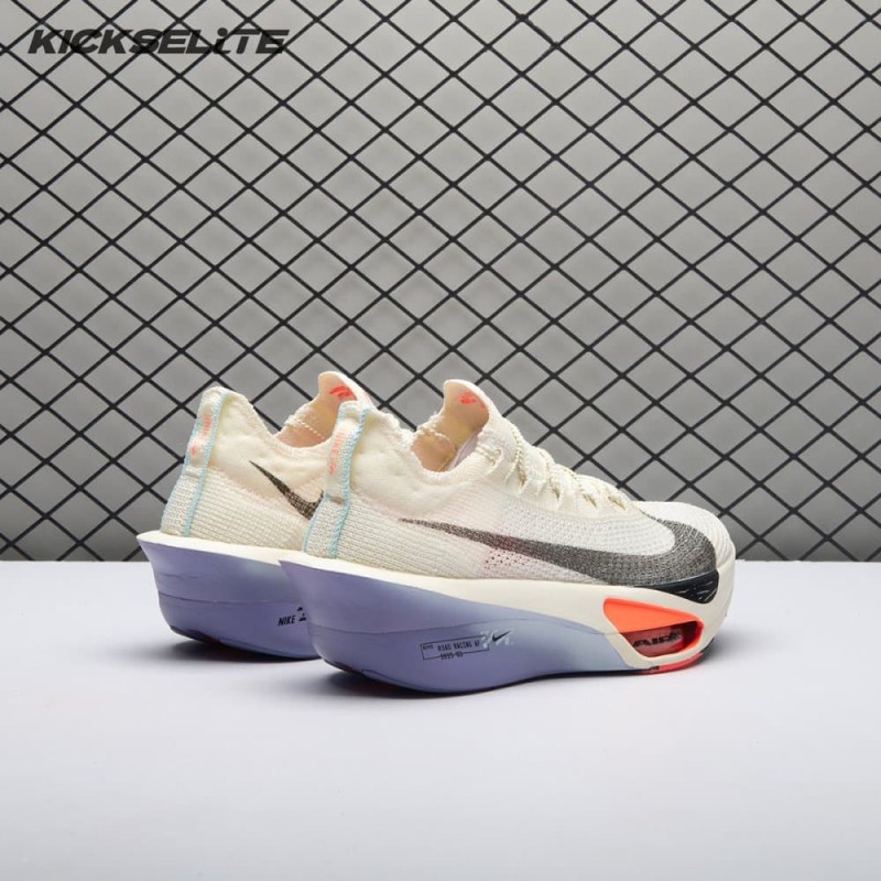 Nike Air Zoom Alphafly Next% 3 Coconut Milk Dusty Amethyst Glacier Blue Off Noir FD8315-101 Unisex