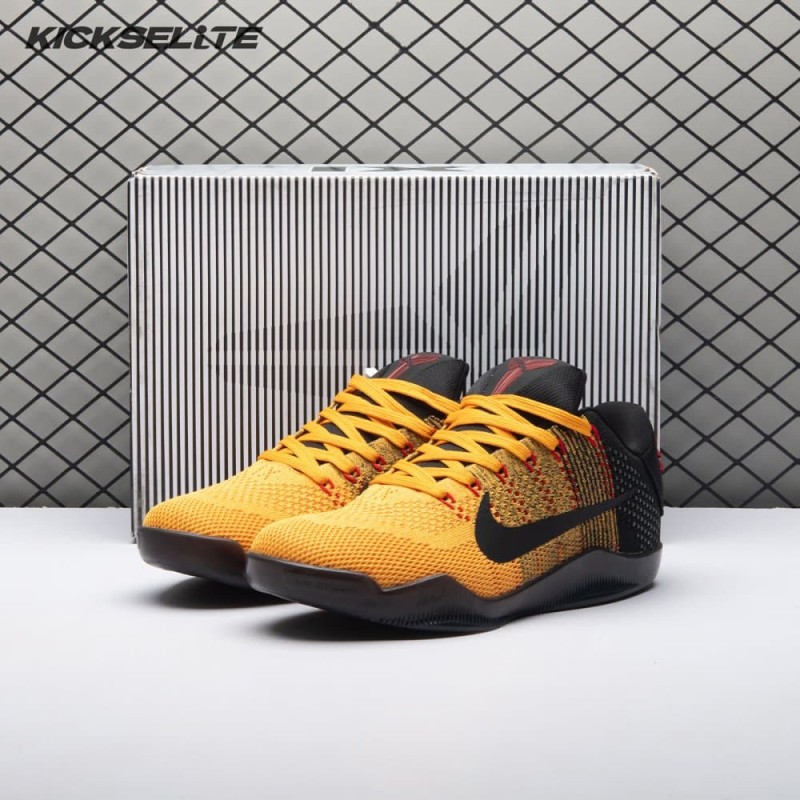 Nike Kobe 11 Elite Low Bruce Lee 822675-706 Men's Nike Kobe 11 Elite Low Bruce Lee 822675-706 Men's