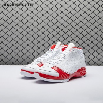 Jordan 23 White Varsity Red 318376-161 Men's