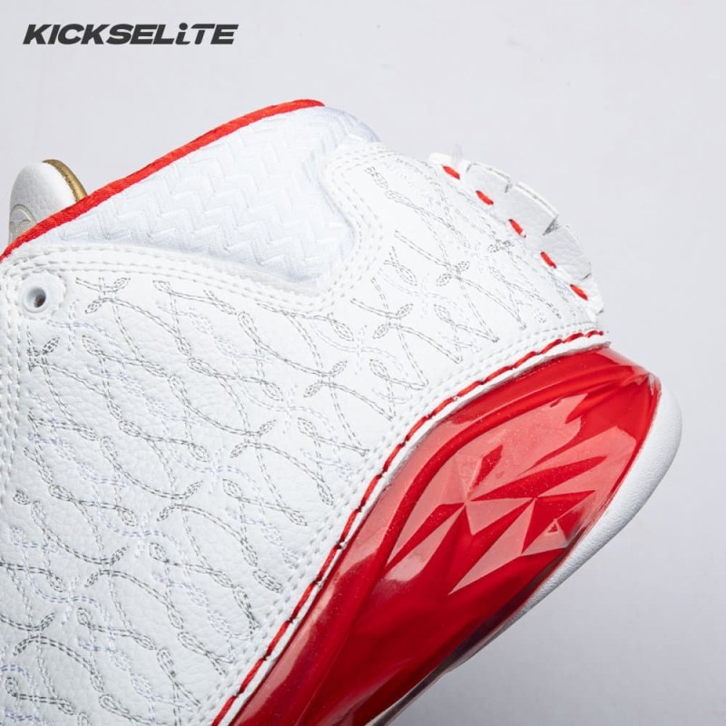 Jordan 23 White Varsity Red 318376-161 Men's