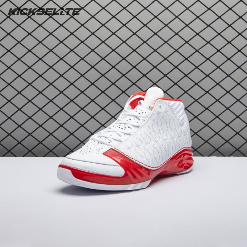 Jordan 23 White Varsity Red 318376-161 Men's