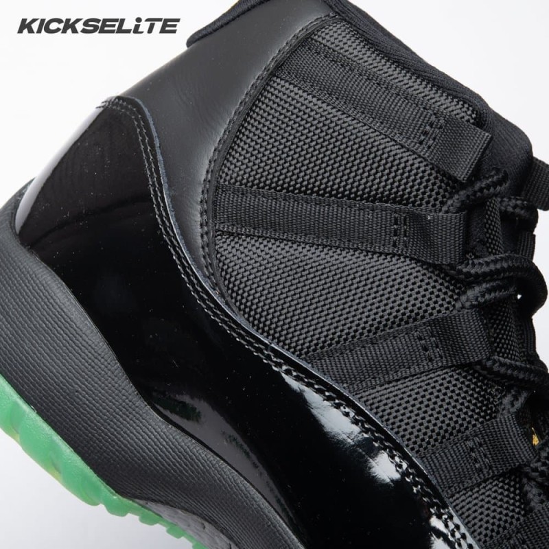 Air Jordan 11 Black Green Yellow CT8012-037 Men's Air Jordan 11 Black Green Yellow CT8012-037 Men's