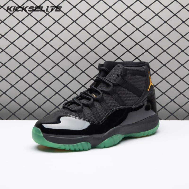 Air Jordan 11 Black Green Yellow CT8012-037 Men's Air Jordan 11 Black Green Yellow CT8012-037 Men's
