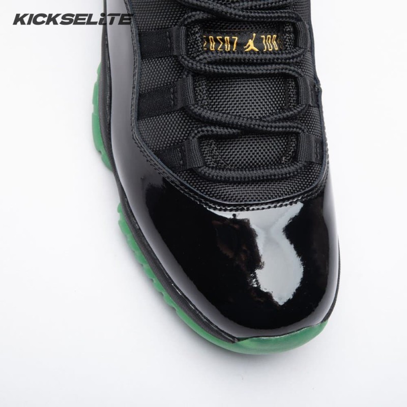 Air Jordan 11 Black Green Yellow CT8012-037 Men's Air Jordan 11 Black Green Yellow CT8012-037 Men's